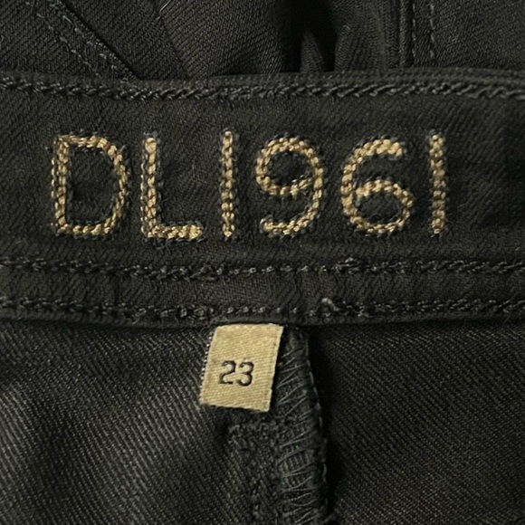 Dl1961 4 Way Stretch 360 Degree Comfort Emma Skinny Jeans Black Size 23 - Picture 3 of 7